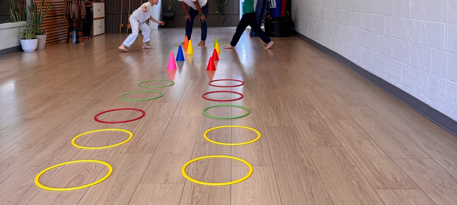 Capoeira class at Roots & Wisdom Studio in Walnut Creek